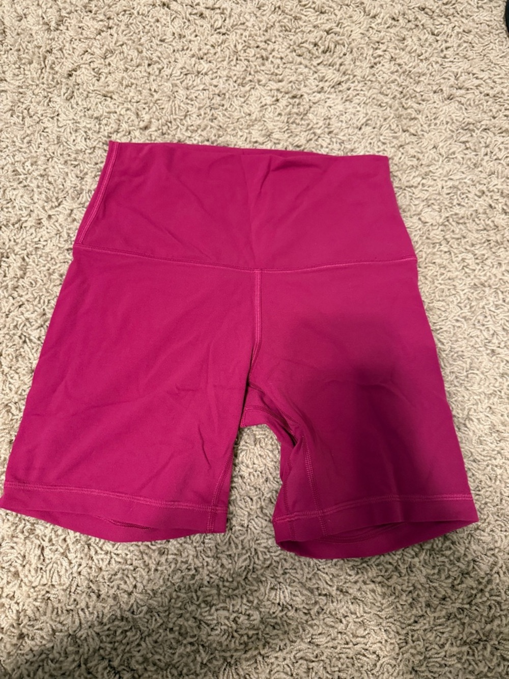lululemon athletica High-Rise Bike Shorts - Fuchsia